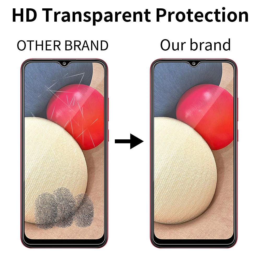 Professional Supply 9H Mobile Tempered Glass Screen Protector Crystal Clear Phone Camera Lens For Samsung