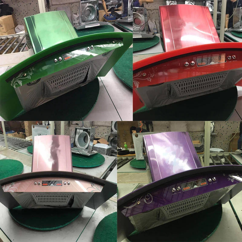 Chinese export kitchen appliances copper motor kitchen range hood / cooker hood