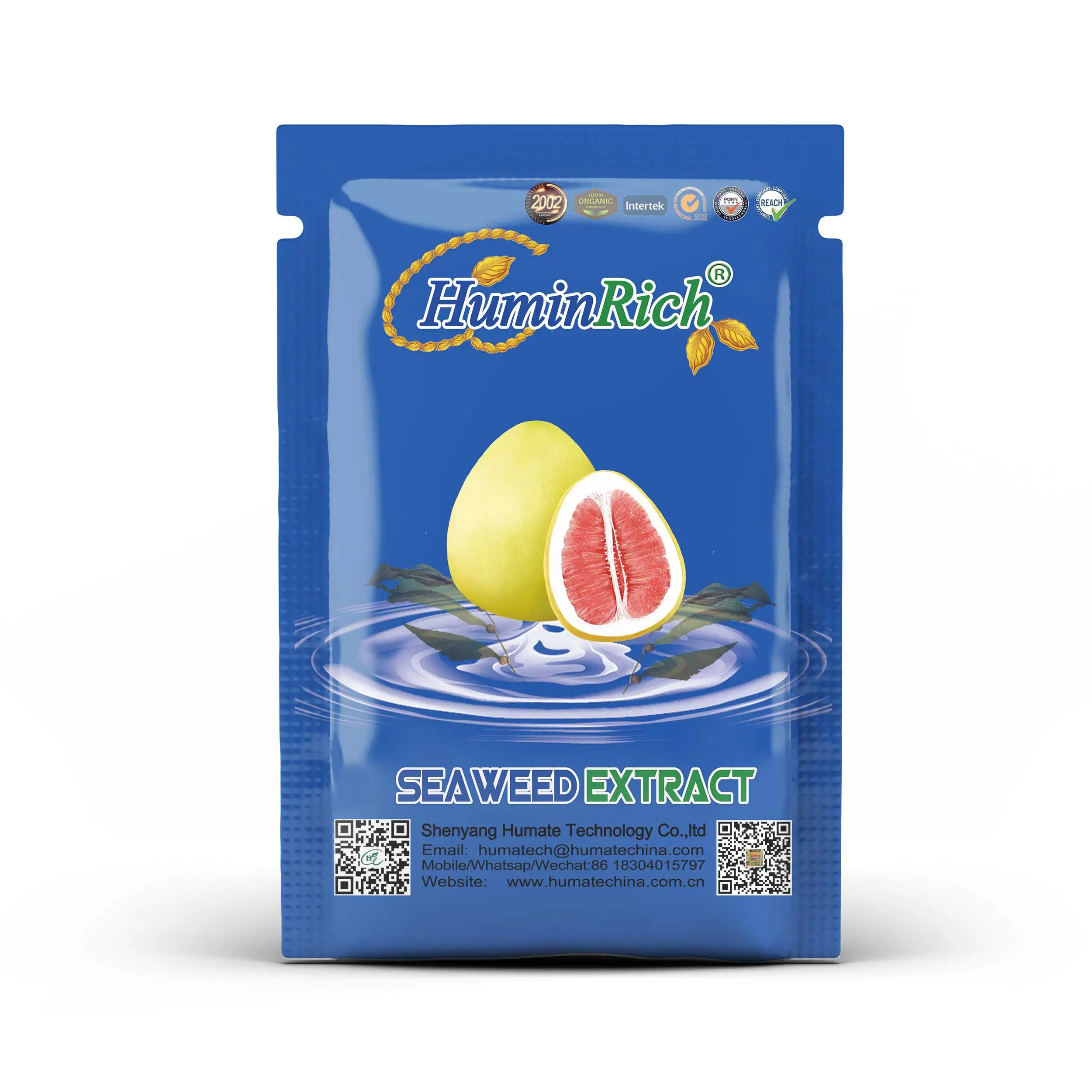 'HuminRich' SY1002 Wholesale  Organic Concentrated  Fertilizer Powder Seaweed Extract