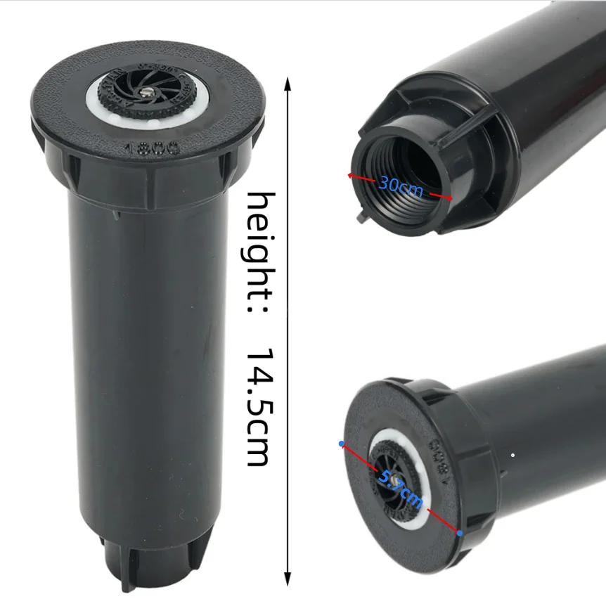 High Quality Garden Golf Buried Nozzle 4Bar Underground Pop Up Sprinkler Irrigation System Kit