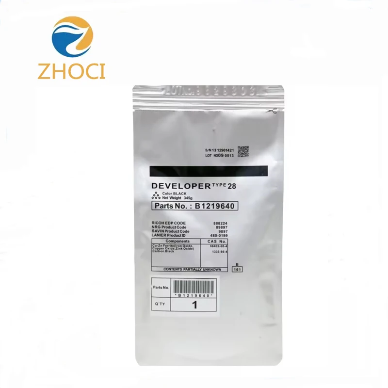 Developer type19 For Ricoh Aficio 1015.1018.1027.1032.3025.2500.3352 Type 19 Developer Powder