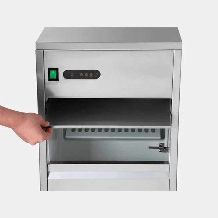 Widely used stainless steel cube commercial ice maker