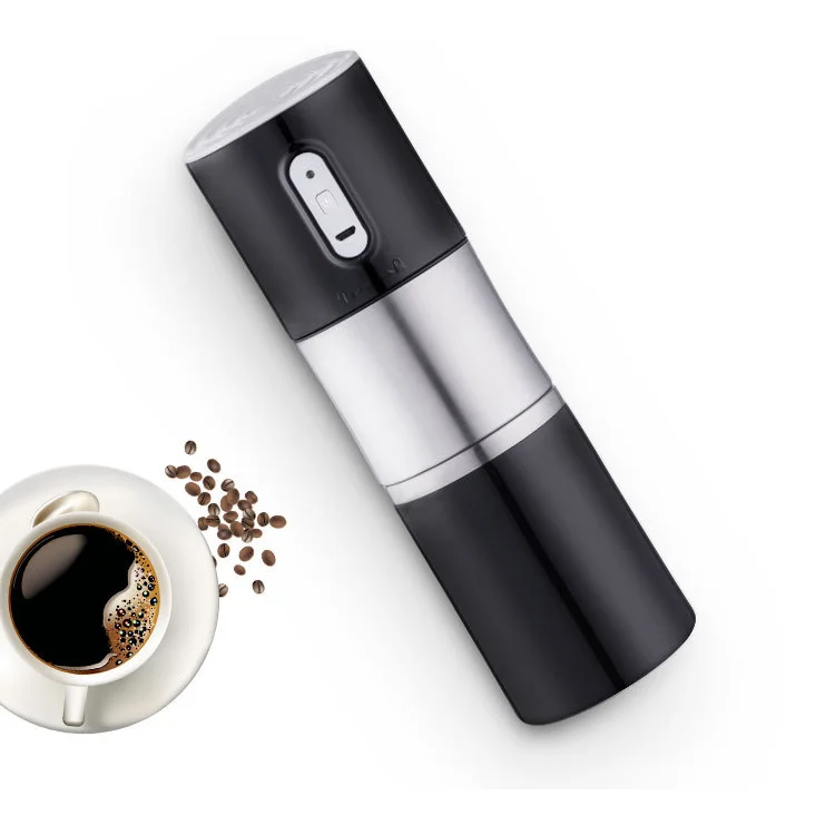 
expresso machin cafetera portatil usb charge travel car smart mini espresso portable coffee maker with grinder 