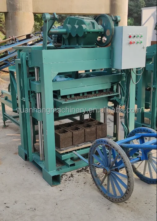 Low price brick making machine concrete block fly ash brick machine in cameroon
