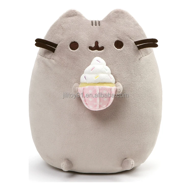 Amazon Selling Custom Logo Anime Cat Stuffed Animal Plush Toys
