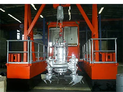 Submersible Slurry Pump Sand Dredge Platform