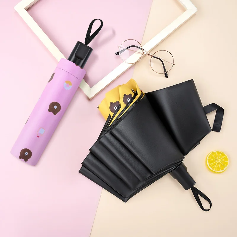 Wholesale High Quality Summer Promotional Cheapest Fully Automatic Folding Umbrellas