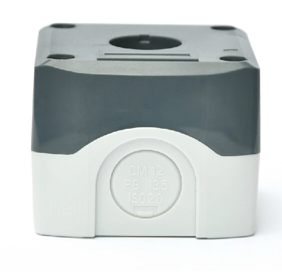 SAIPWELL Manufacturer Single-Phase 230VAC Single Way Emergency Stop Mushroom Head Electrical Switch Box