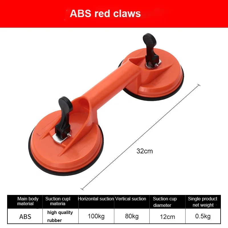 wholesale Three claws Heavy duty vacuum suction cup glass suction cups Mini suction cups lifter ABS plastic