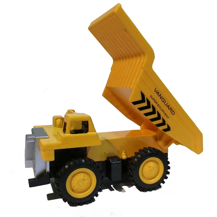 Pull back truck engineering toy vehicles diecast metal cars