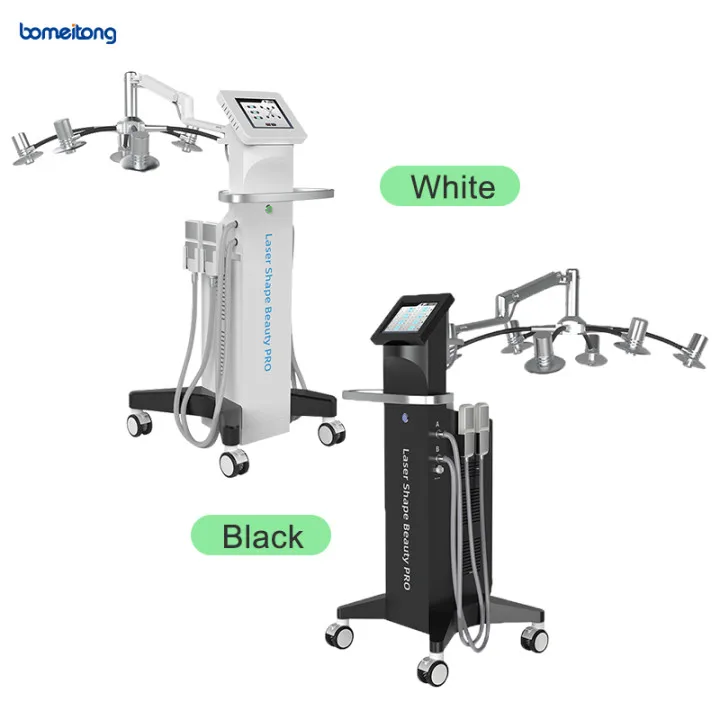 Body slimming fat removal 160mw 6 en 1 cryo cold 6d lipo laser light green ems lipolysis profesional slimming machine lipolaser