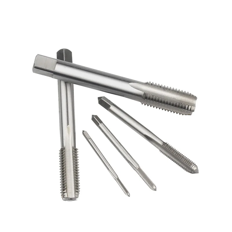 customized high-speed steel American British nut tap straight groove cutting tap
