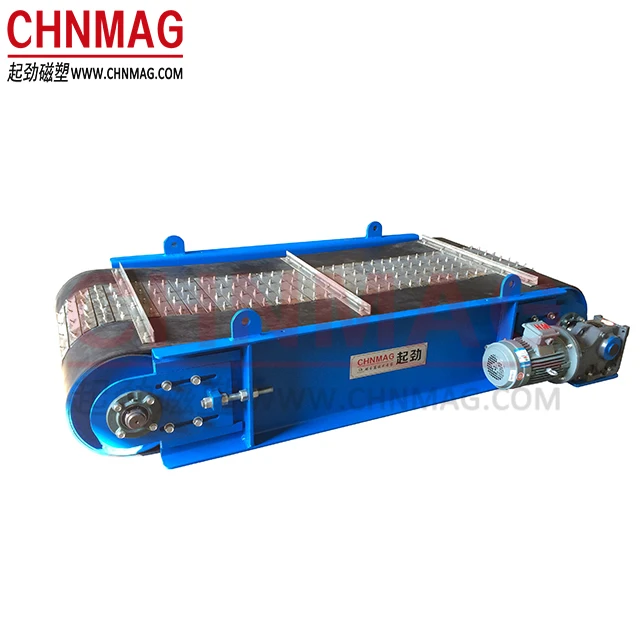 Permanent Suspension Magnet Separator for 1000mm conveyor belt system