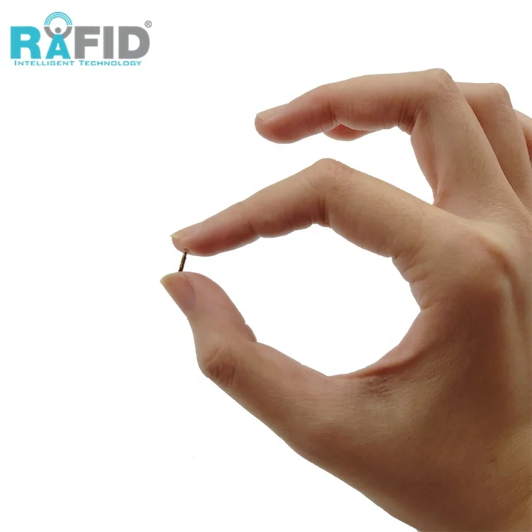 RFID Bioglass Capsule Microchip Animal Tracking Microchip with Syringe