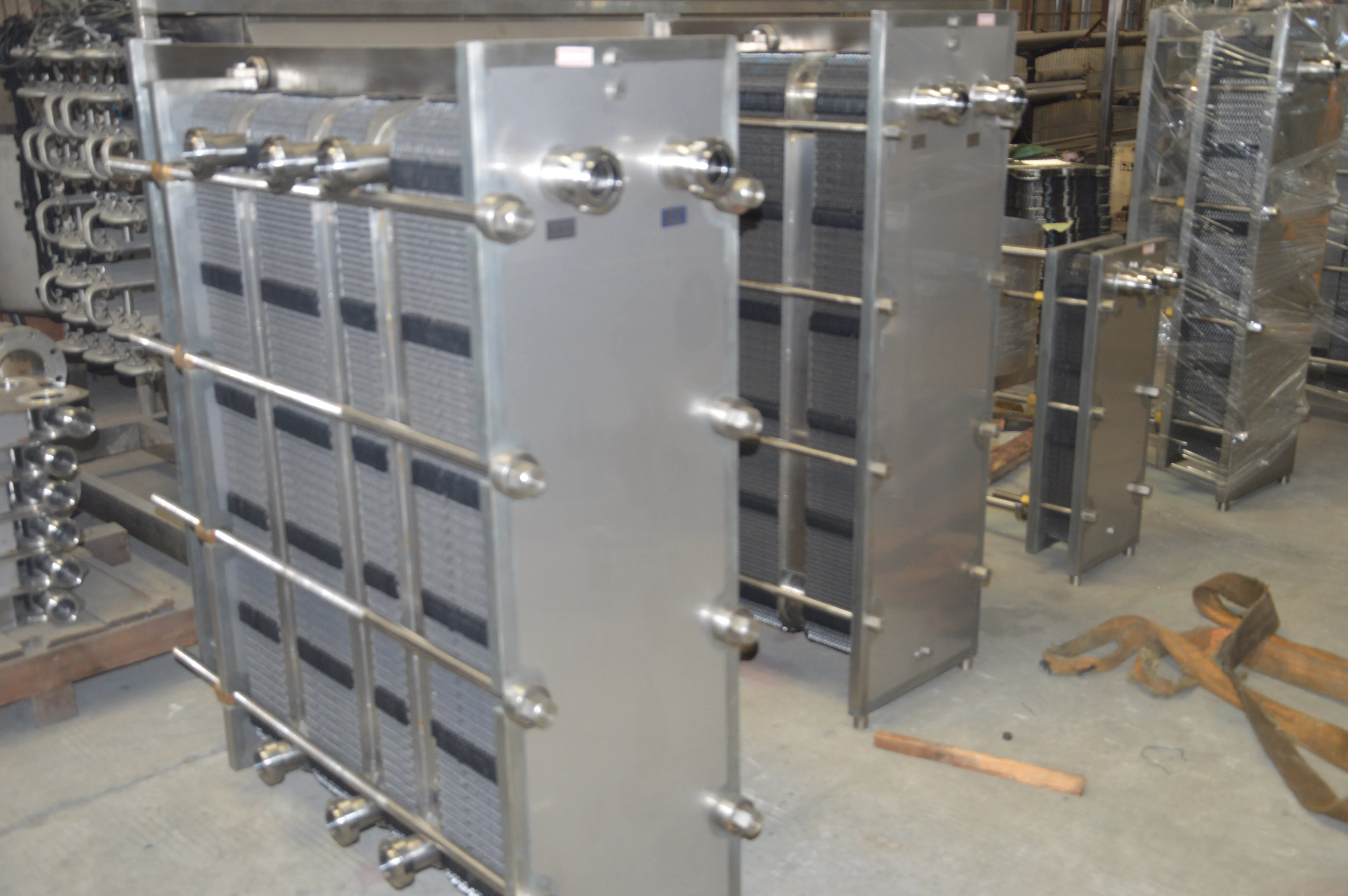 Dairy factory use food sanitary plate heat exchanger for milk