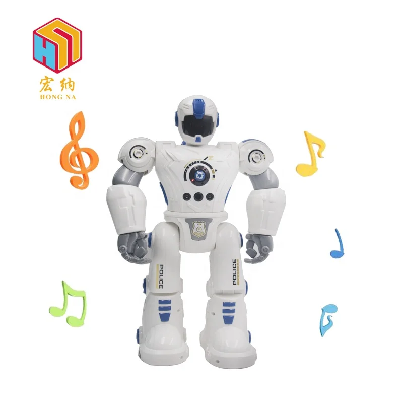 intelligent mechanical talents singing dancing electric robot toy with light