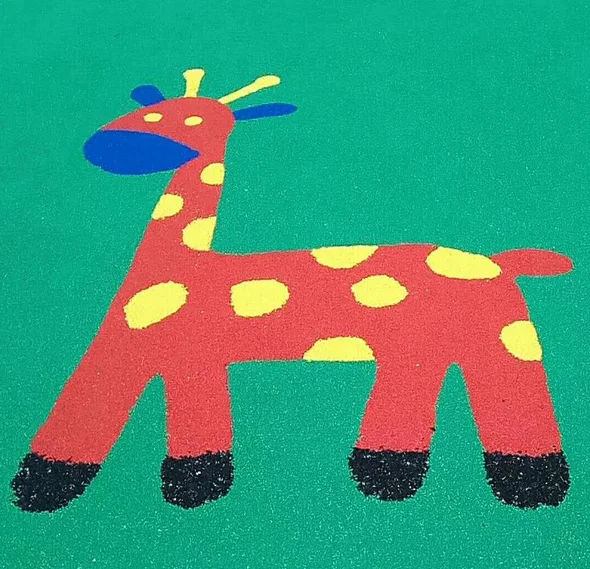 Factory price 1-3mm SBR /EPDM Playground rubber granules