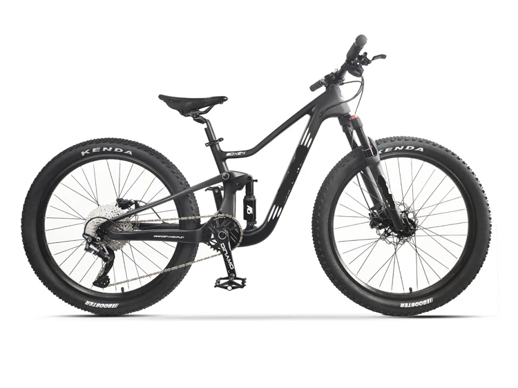 New Arrive Full Suspension Carbon Frames 24er Mountain Children Bicycle Bike Frame Thru Axle