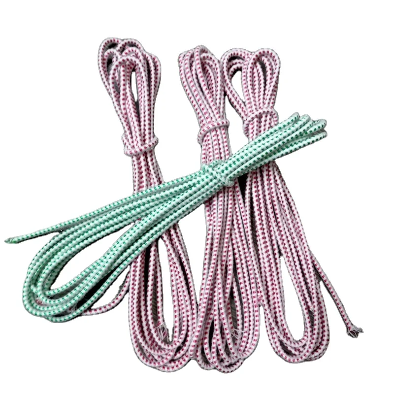 Round elastic band elastic rope jumping point pattern elastic rope wholesale