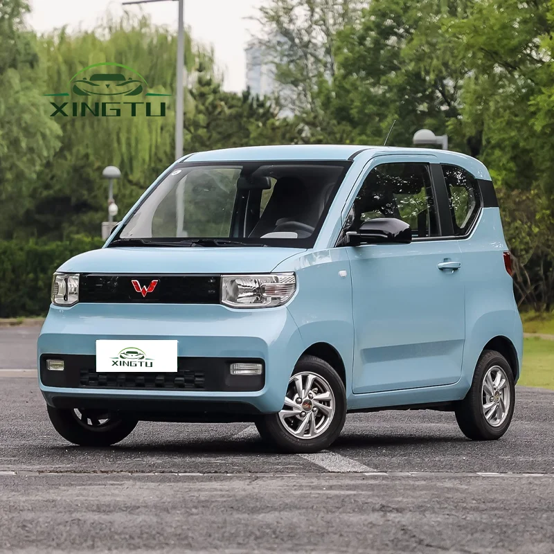 Spot High Speed Mini Electric Cars Wuling Hongguang Mini EV