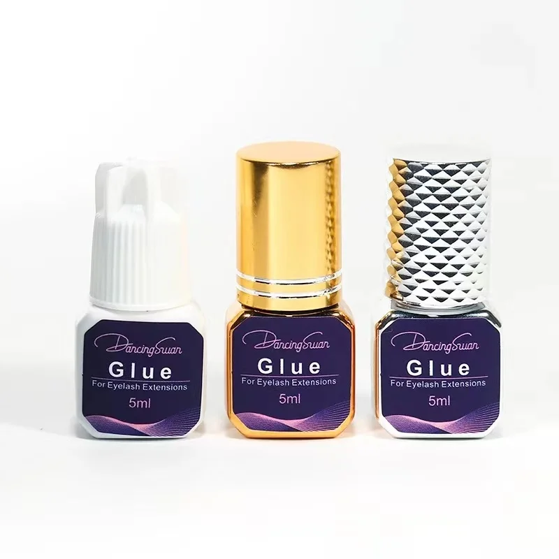 Private Label Eyelash Glue Extension OEM Long Lasting Low Fume Best Eyelash Adhesive Glue Private Label Made In Korea