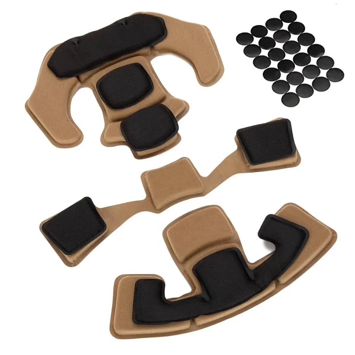 Safety Breathable Helmet Pad Liner Protective Mat Inner Helmet Foam Pads Memory Foam Helmet Padding