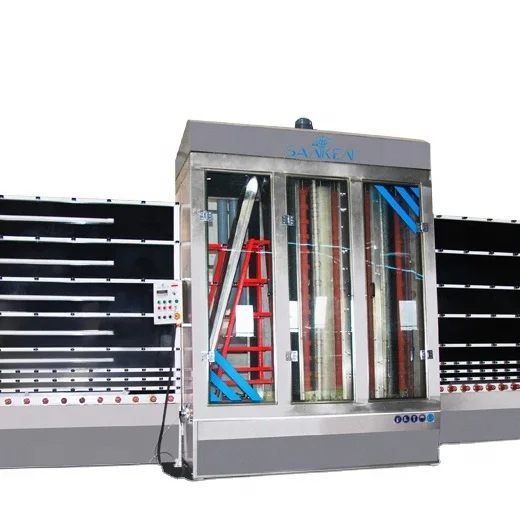 Полностью автоматическая вертикальная стеклянная стиральная машина с ЧПУ для очистной фабрики в Гуанчжоу