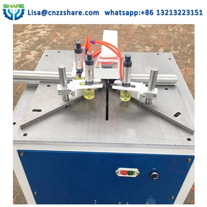 double angle cutter tool 45 degree angle cutting machine