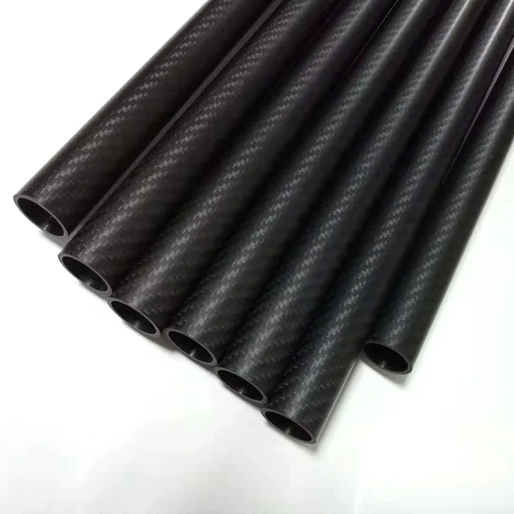 Customized 3K UD Carbon Fiber Metal Detector Shafts Handle