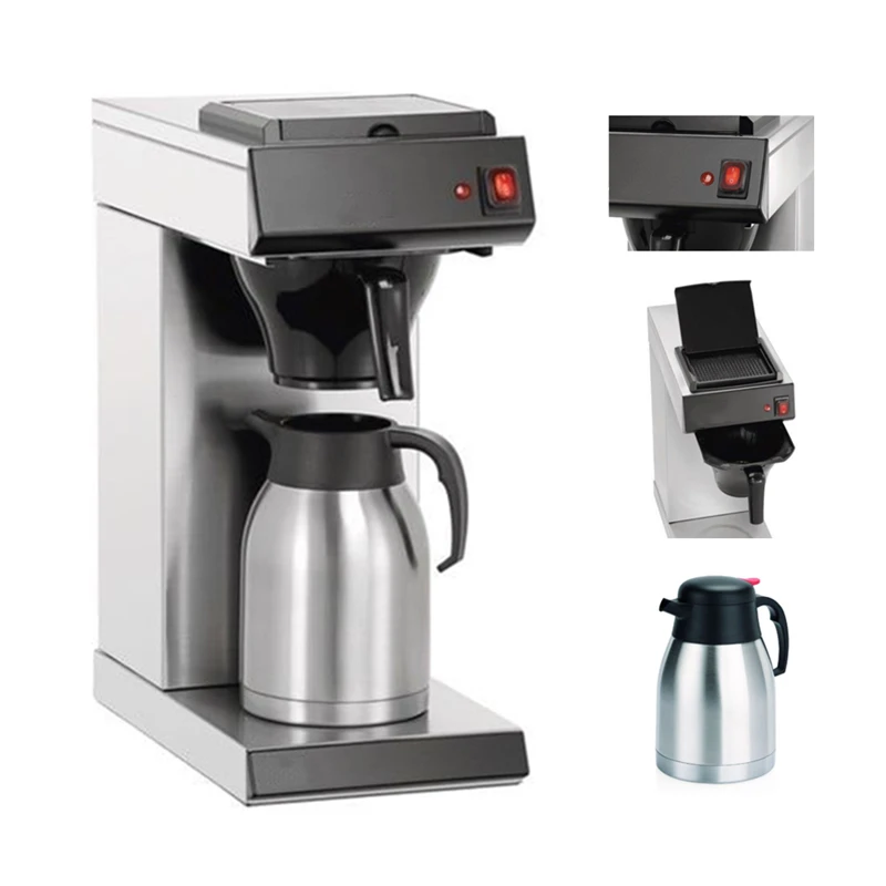 Commercial Filter Coffee Brewer / Automatic Coffee Tea Machine