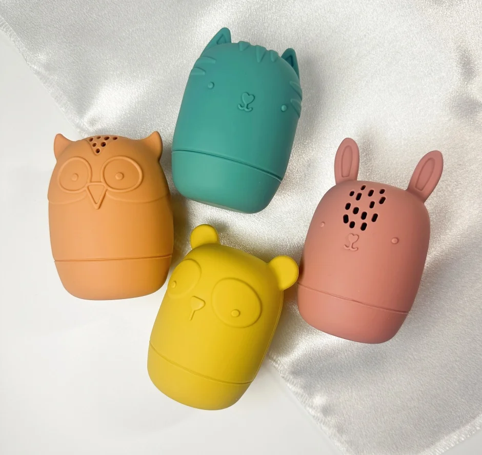 New Product Ideas Bpa Free Dinosaur Water Shower Spray Bubble Silicone 6 To 12 Months Kids Animal Baby Bath Toys For Kids