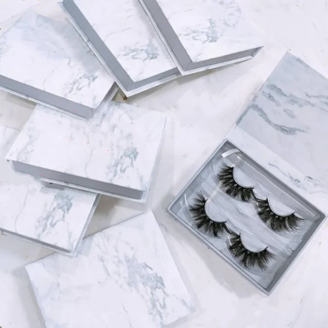 Low MOQ Make Your Own Lashes Handmade Mink Eyelashes Fluffy Customized 5d 25MM Mink Eyelashes