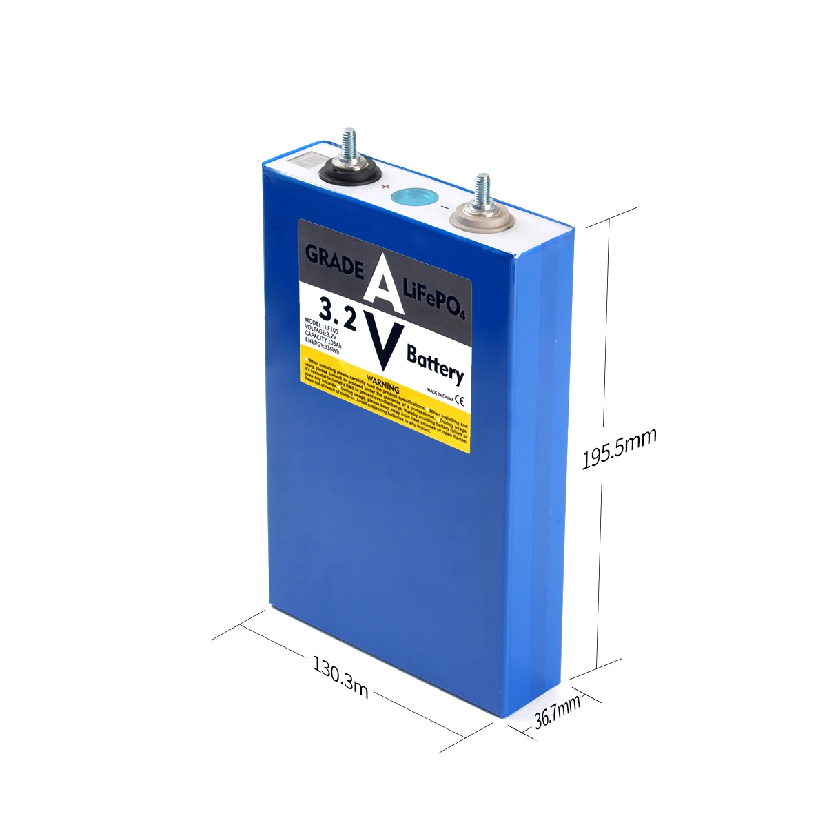 Lifepo4 105ah 3.2V Lithium Ion Batteries 3.2V 280ah Battery Electric Vehicles Free Shipping Power Tools New Toys from China 2024