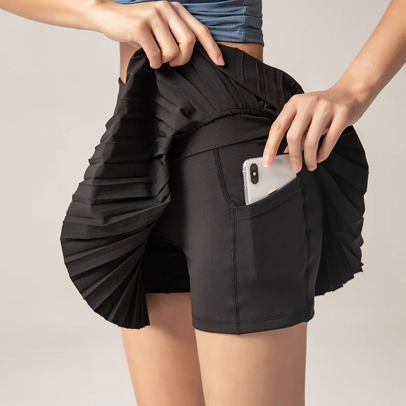 Женская Спортивная одежда для Черлидинга на заказ 2Xl Jupe Tennis, плиссированная юбка, одежда, женские шорты с карманами