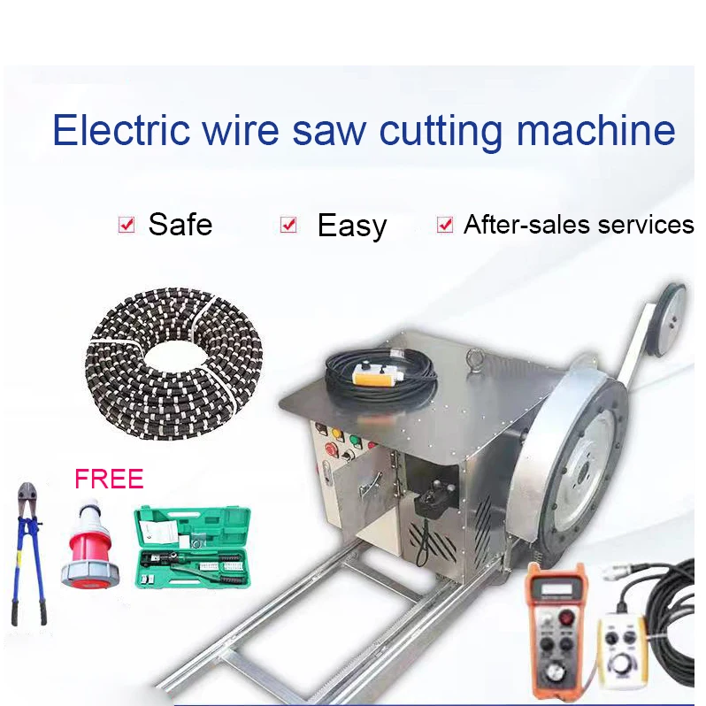 concrete wire saw cutting machine diamond wire saw machine for marble block cutting diamond wire saw