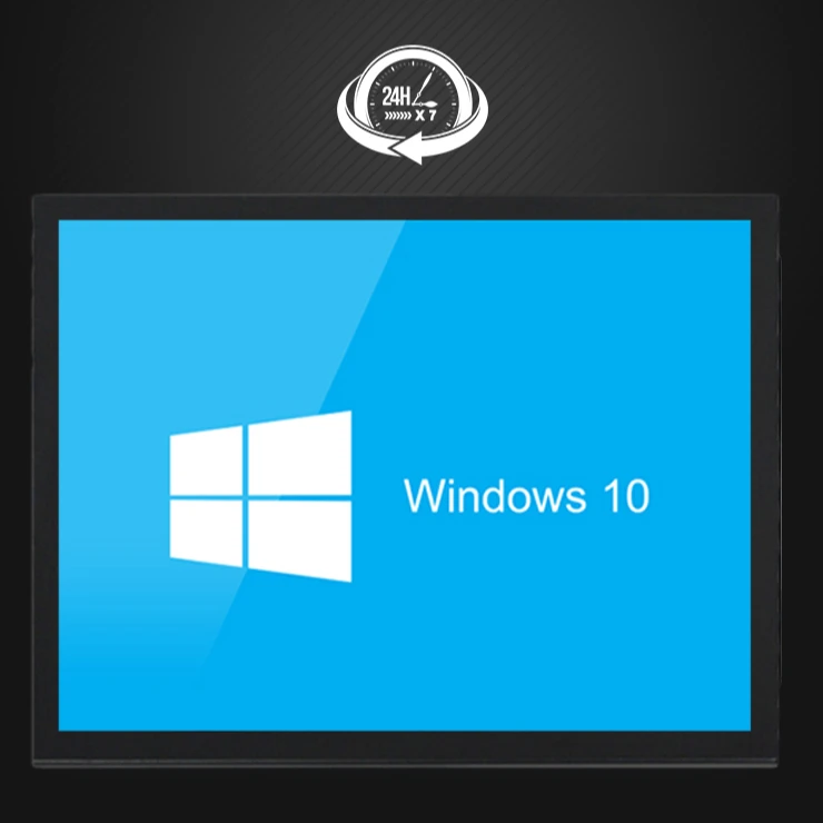 15 Inch Capacitive Touch Industrial Monitor Waterproof touch screen automation HD embedded capacitor industrial monitor