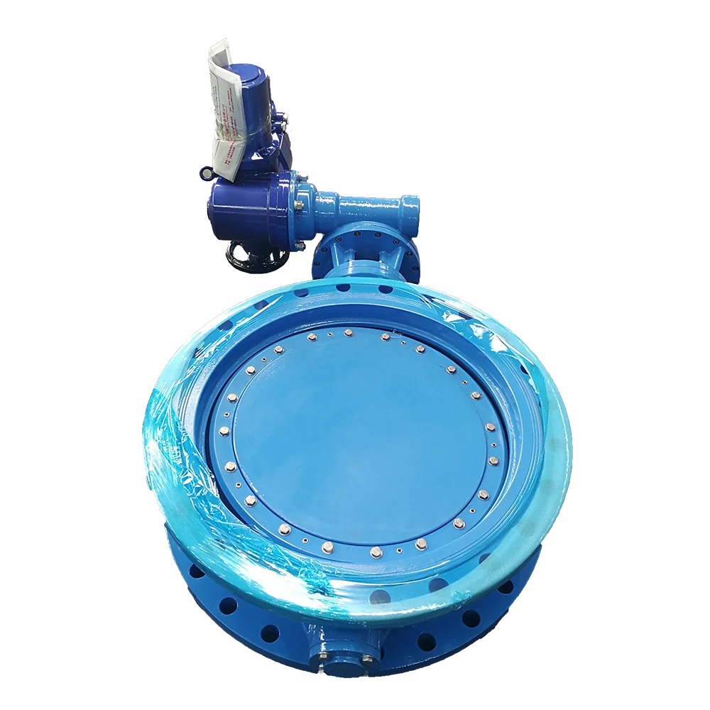Double eccentric soft sealing flange butterfly valve hydraulic engineering butterfly valve China valve