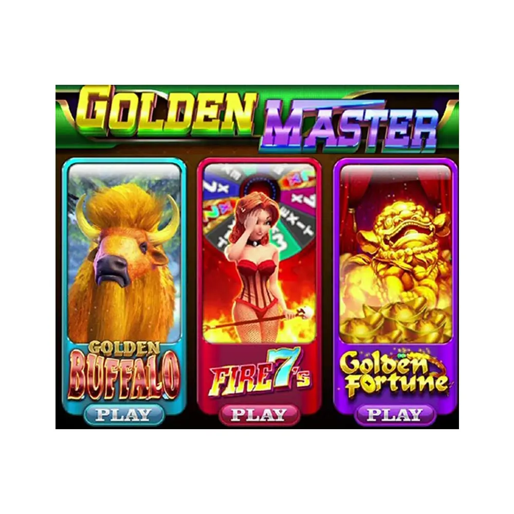 IGS golden master 3 in 1 multi games skill game board for vertical screen skill game machine