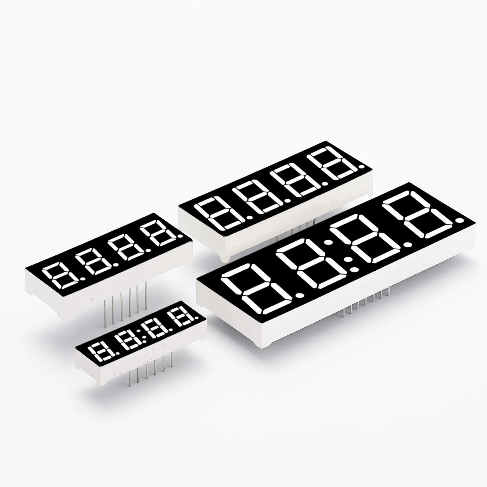 Jstronic 0.8 inch 7 segment 4 digit fnd led clock time display