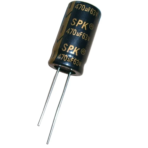 Low  impedance ESR Aluminum Electrolytic Capacitor