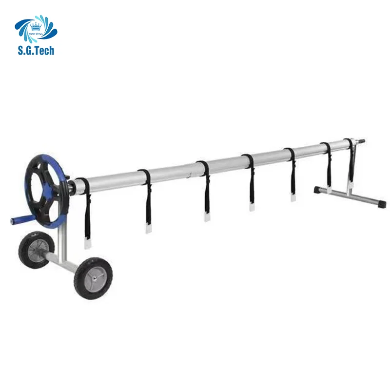 Factory Supply Pool Cover Reel aluminum alloy tube WATER CROWN swimming pool accessories For PE Solar Cover Roller