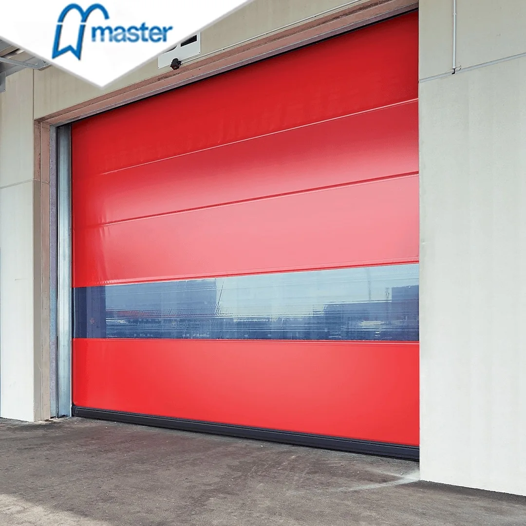 Factory direct sale industrial commercial warehouse dock door roll up high speed pvc doors with high quality and cheap price