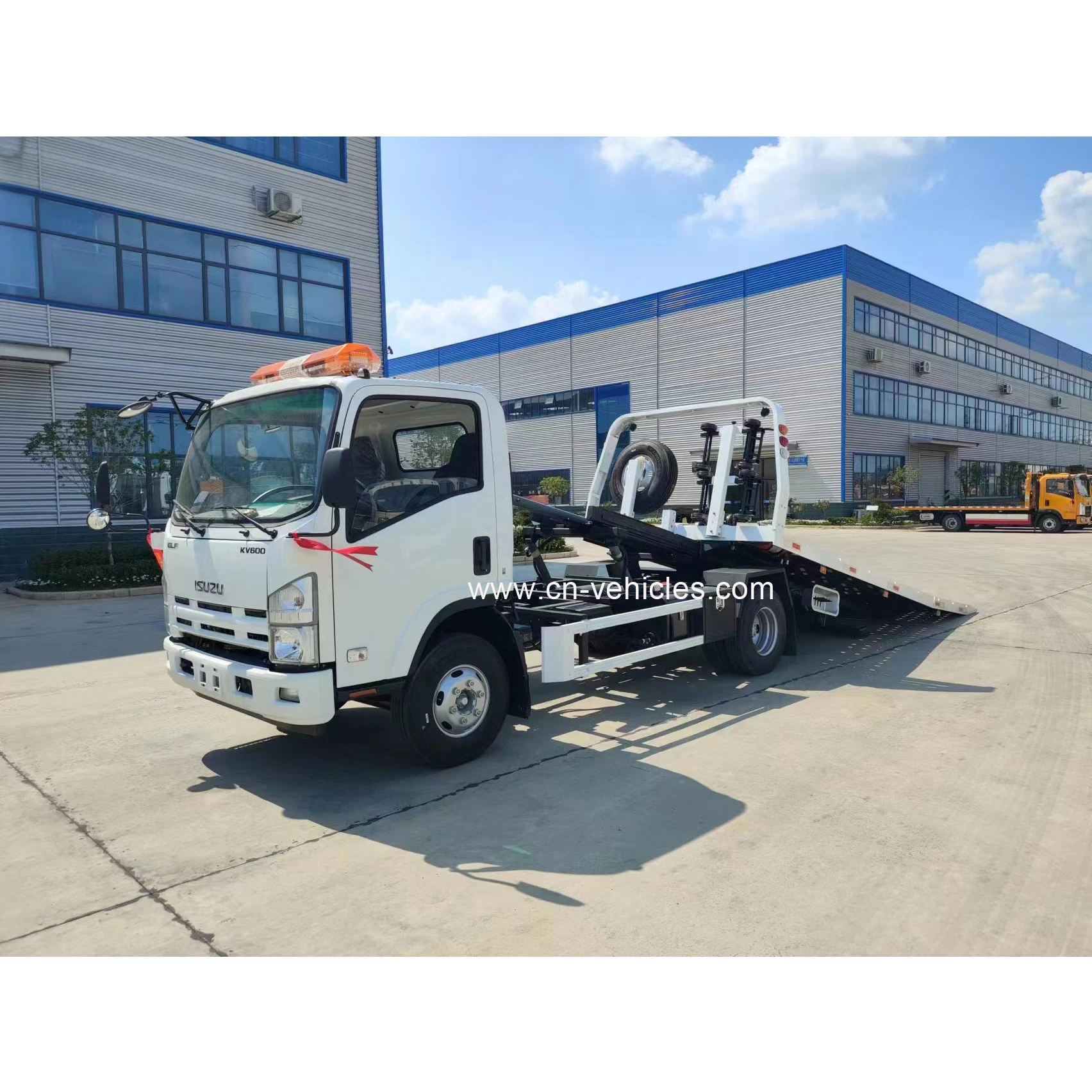 Japan ISUZU 700P 5 tons 6 tons wrecker tow truck for sale