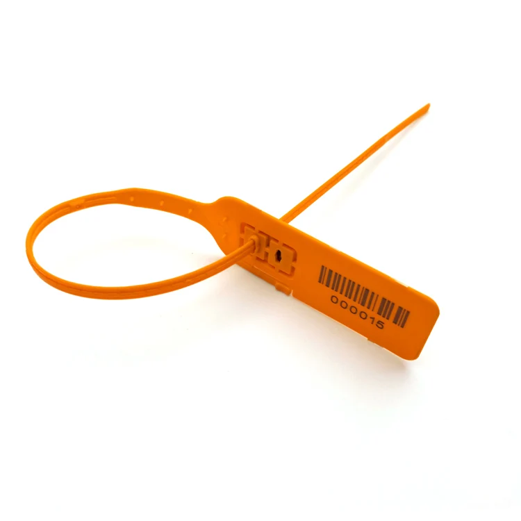 400mm Metal Insert Truck Container Plastic Padlock Seal Double Lock Security Seal