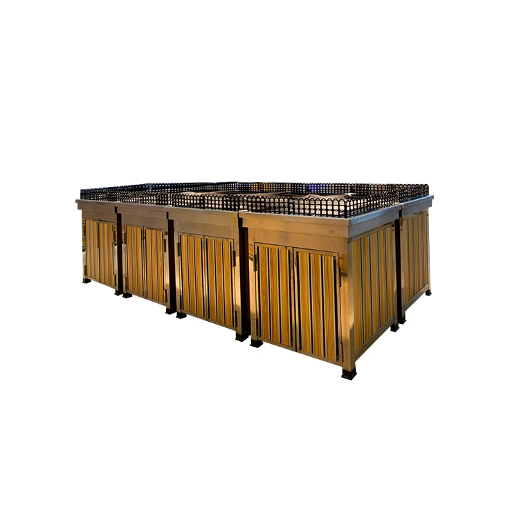 Metal fruit and vegetable display rack,fruit vegetable display stand