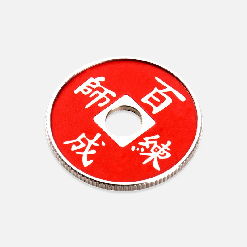 Classic Chinese Coin Color Change Magic Tricks Magician Close Up Illusion Prop Gimmick Mentalism 3 Colors Coins Change Magia