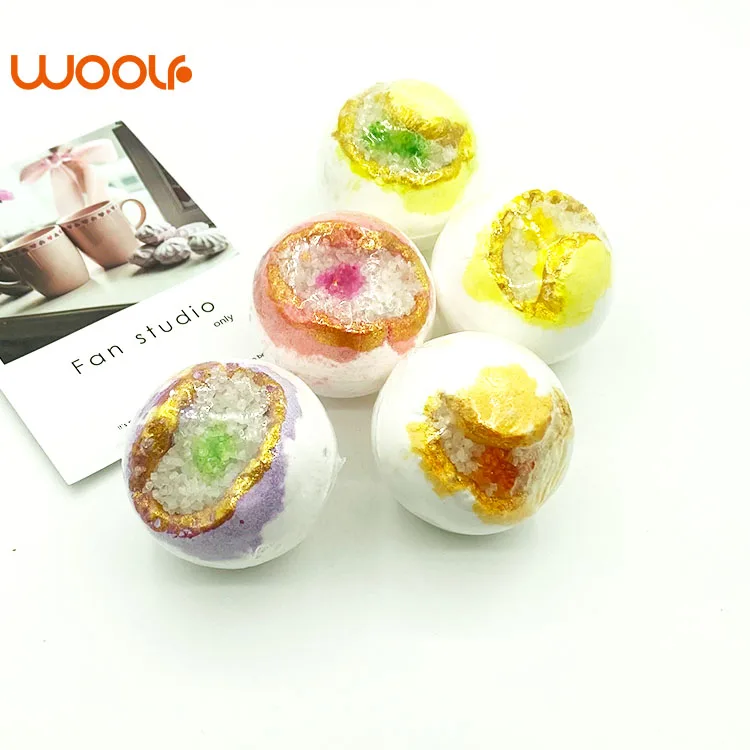 Spa Gift Sets fizzy wholesale handmade private label kids organic natural bath bombs