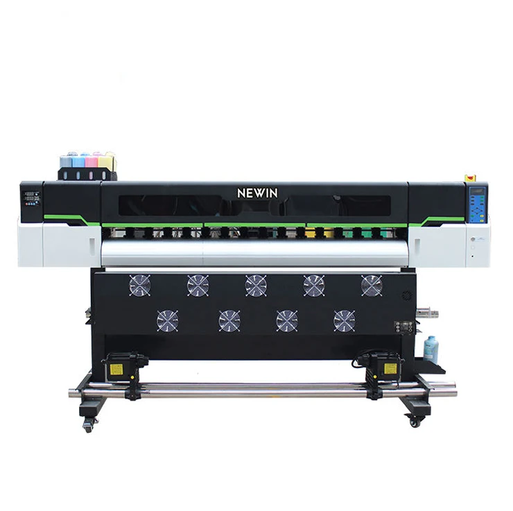 Factory hot sale 1.8m 3.2m large format printer cutter dx5 printh dx7 printhead  eco solvent printing machine