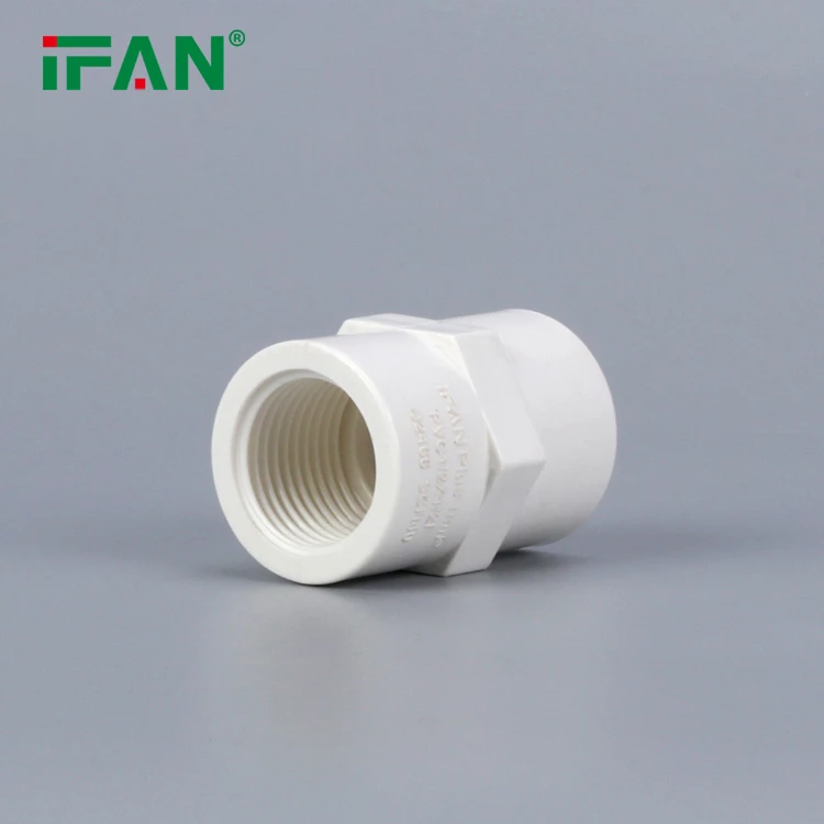 IFAN 30+ Years Experience China Factory Plastic Schedule 40 PVC Pipe Fittings White SCH 40 PVC Fittings for Plumbing
