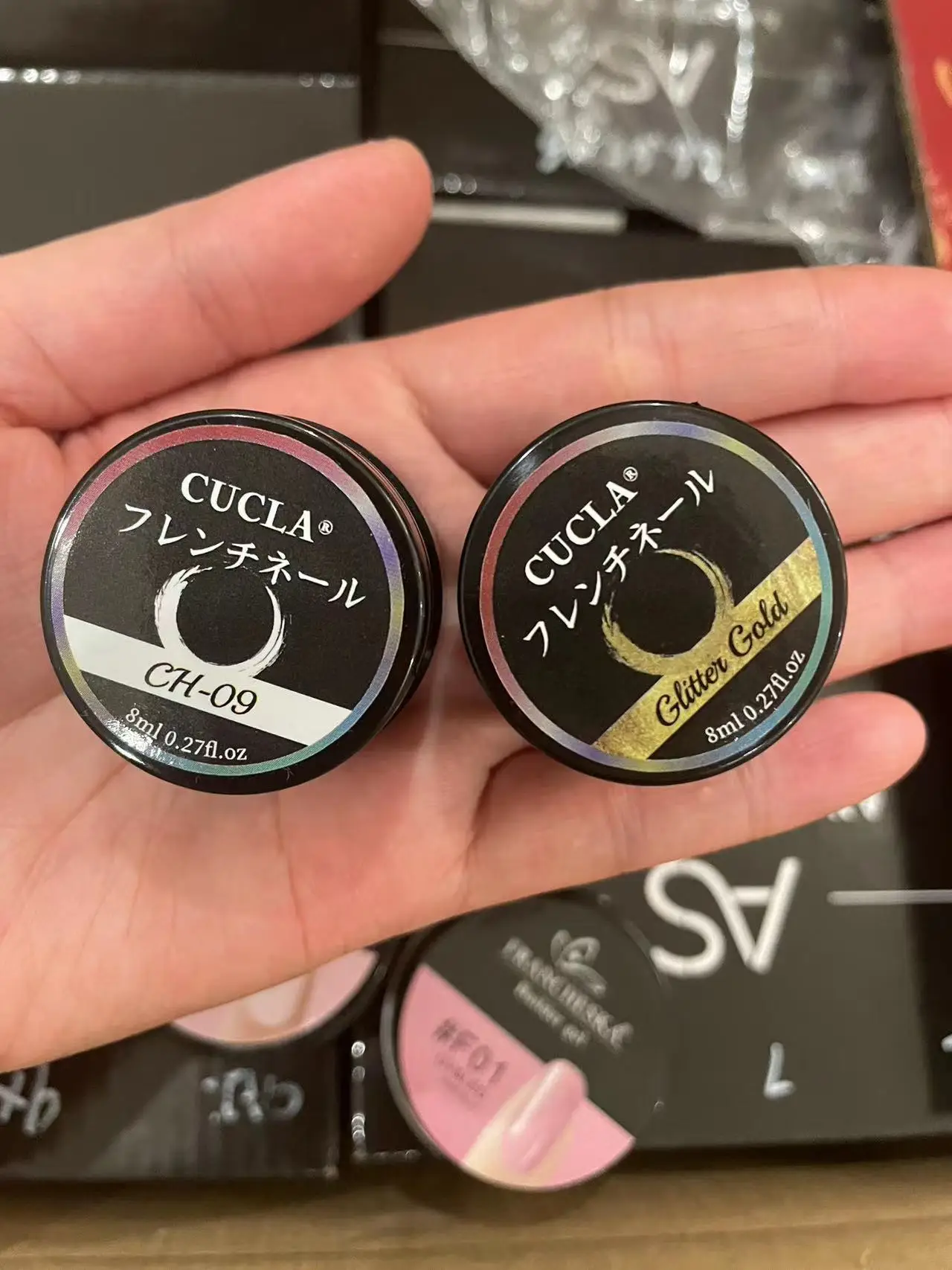 Wholesales painting color soak off led uv gel nail polish liner gel drawing golden color nail art painting gel